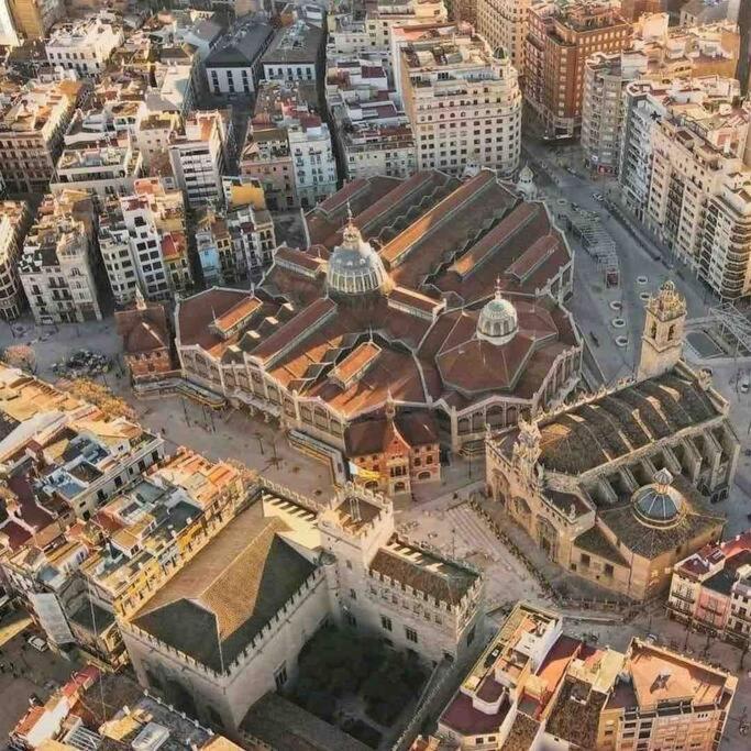 Central Market Beautiful Loft Valencia Exterior foto
